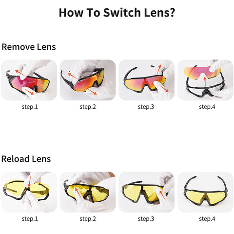 Kapvoe Polarized Sunglasses Riding Cricket Cycling Glasses Sports Outdoor Eyewear UV400 Goggles 5Lens Kapvoe Polarized Sunglasses Riding Cricket Cycling Glasses Sports Outdoor Eyewear UV400 Goggles 5Lens