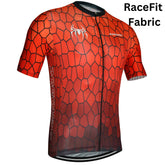 Spiderweb Red Cycling Jersey –Full & Half Sleeves Lightweight & Aerodynamic Design