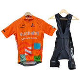 Euskaltel High Quality Cycling Jersey Pro Bicycle Team Cycling Bib Shorts and Full/Half Sleeve GelPad