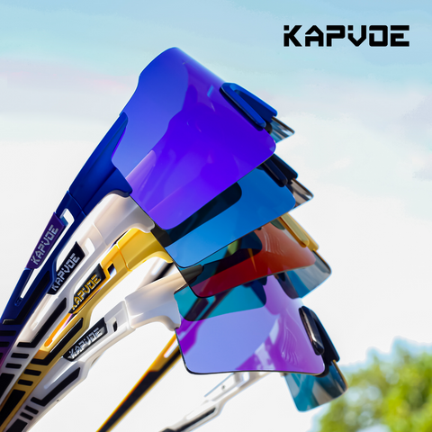 Kapvoe Polarized Sports Glasses Running Man’s Glasses Bicycle Sports Sunglasses MTB. Road Bike Eyewear for Cricket Cycling Goggles Kapvoe Polarized Sports Glasses Running Man’s Glasses Bicycle Sports Sunglasses MTB. Road Bike Eyewear for Cricket Cycling Goggles