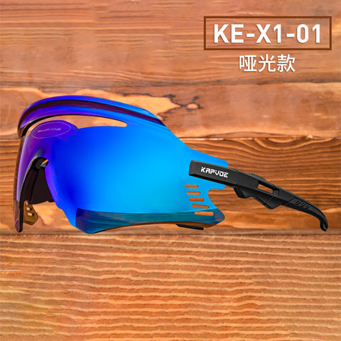 Kapvoe Sports Sunglasses Men Women Outdoor Road Mountain Track Cricket Bicycle Cycling Glasses Fishing Running Eyewear Mtb Bike Eyewear 1lens