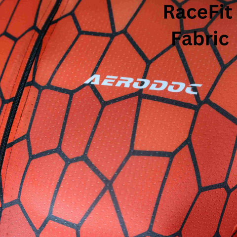 Spiderweb Red Cycling Jersey –Full & Half Sleeves Lightweight & Aerodynamic Design