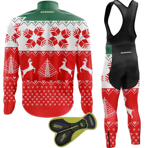 Aerodoc Nordic Cold-Weather Cycling Jersey | Premium Winter Fleece Wool Bike Wear