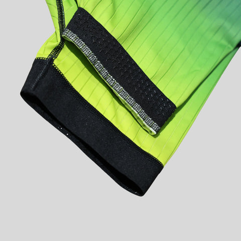 Windflare Neon Breeze Cycling Jersey Premium Aerodoc with Back Zipper and Power Band