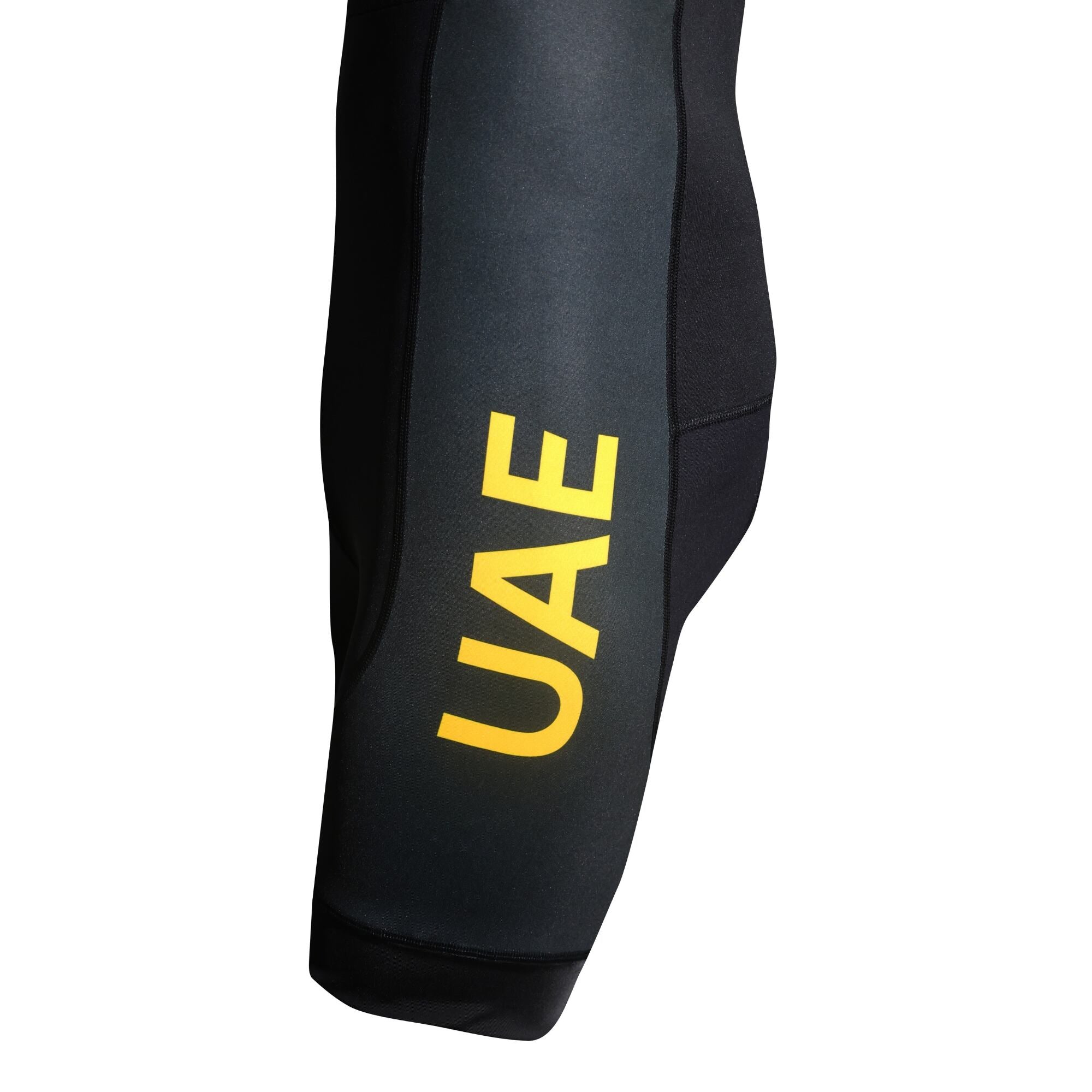 UAE Black High Quality Cycling Jersey and Cycling Bib Shorts and Full/Half Sleeve GelPad