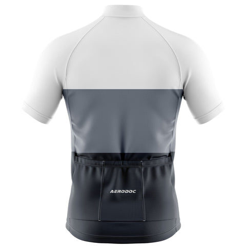 Aerodoc Neutral Color Cycling Jersey - Half & Full Sleeves, Matching Bib & Non-Bib Shorts