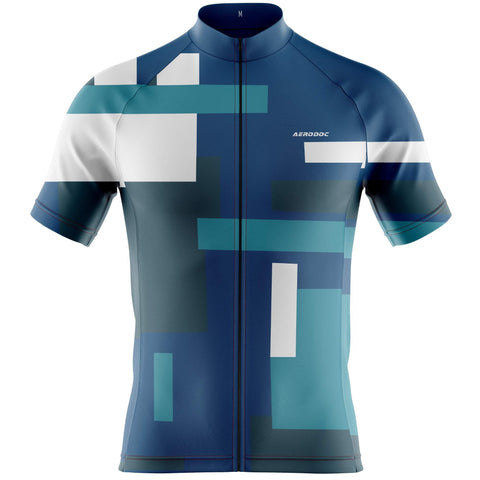 Aerodoc GeoPulse Cycling Jersey – Performance Gear for Road Bike & MTB - Half & Full Sleeves, Matching Bib & Non-Bib Shorts