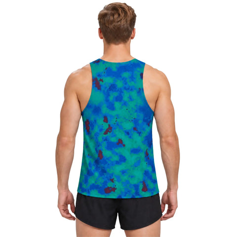 AquaCamo Tank Top – Quick-Dry Performance Singlet