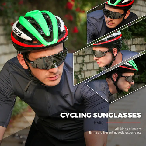 KAPVOE 1Lens Sunglasses Ideal for Cycling, Cricket, Running and More