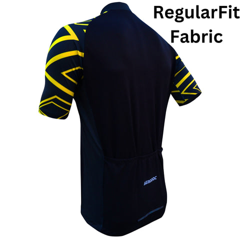 Aerodoc BlackBolt Cycling Jersey – Full & Half Sleeves Lightweight, Breathable, and Stylish