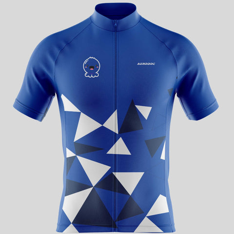 Blue Cycling Jersey