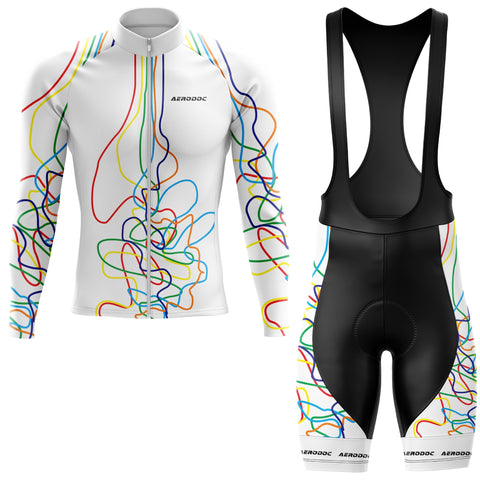 Aerodoc Cyclone Threads Design Cycling Jersey - Half & Full Sleeves, Matching Bib & Non-Bib Shorts