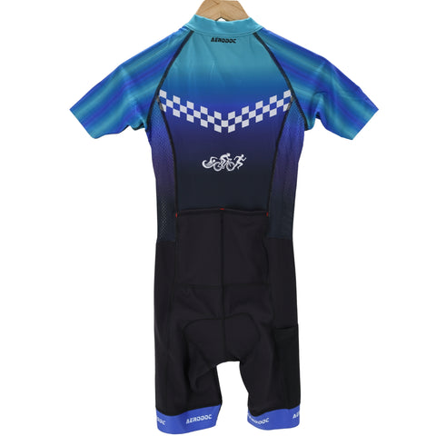 Cobalt Shadow Tri Suit-Premium Triathlon Gear for Running, Cycling, and Swimming