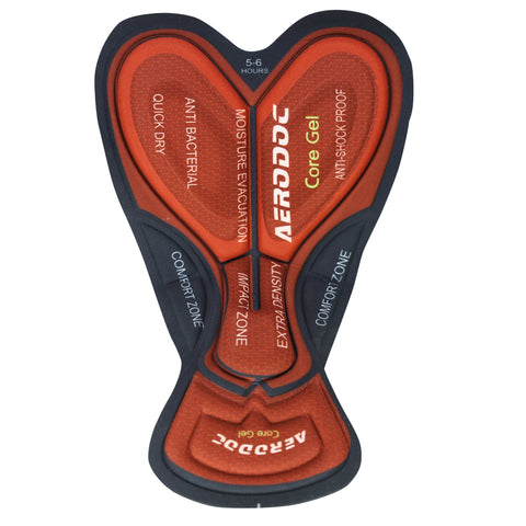 EconoRide Cycling Gel Padded Non-Bib Shorts