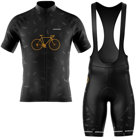 Bike Graphic Cycling Jersey – Half & Full Sleeves, Matching Bib & Non-Bib Shorts