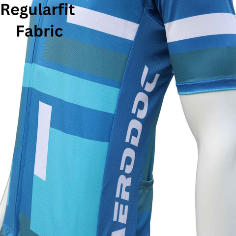 Blue Cycling Jersey