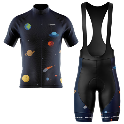 Aerodoc Orbit Runner Cycling Jersey – Half & Full Sleeves, Matching Bib & Non-Bib Shorts