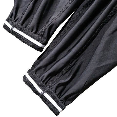 Aerodoc Black Gel Padded Unisex Cycling Pants with 2 Pockets & Reflector | High-Quality Performance Gear