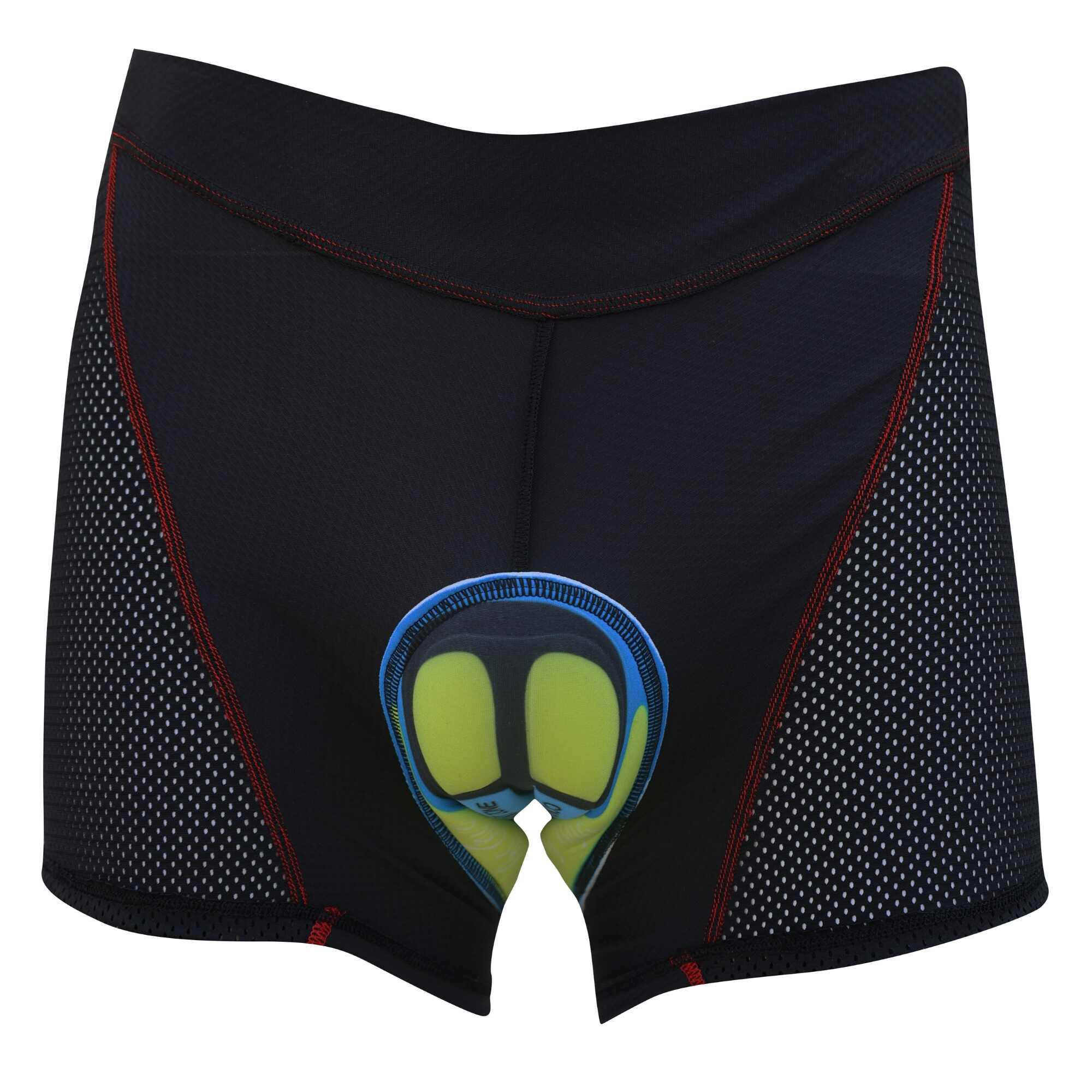 Aerodoc Men's Breathable Padded Cycling Underwear with Moisture-Wicking Mesh