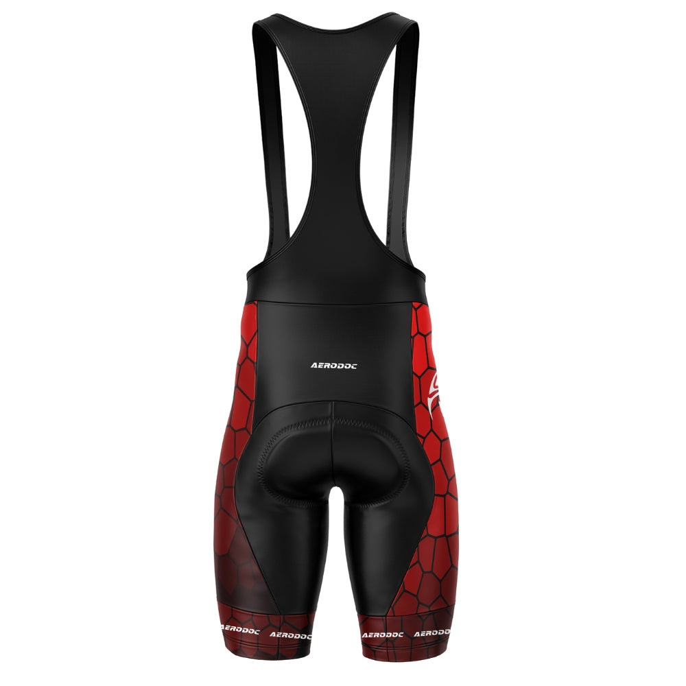 Spiderweb Red Unisex Cycling Jersey and Shorts