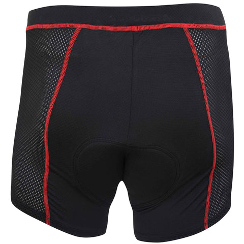 Aerodoc Men's Breathable Padded Cycling Underwear with Moisture-Wicking Mesh