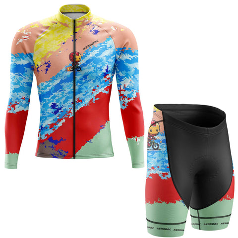 Aerodoc Flash Rider Cycling Jersey - Half & Full Sleeves, Matching Bib & Non-Bib Shorts