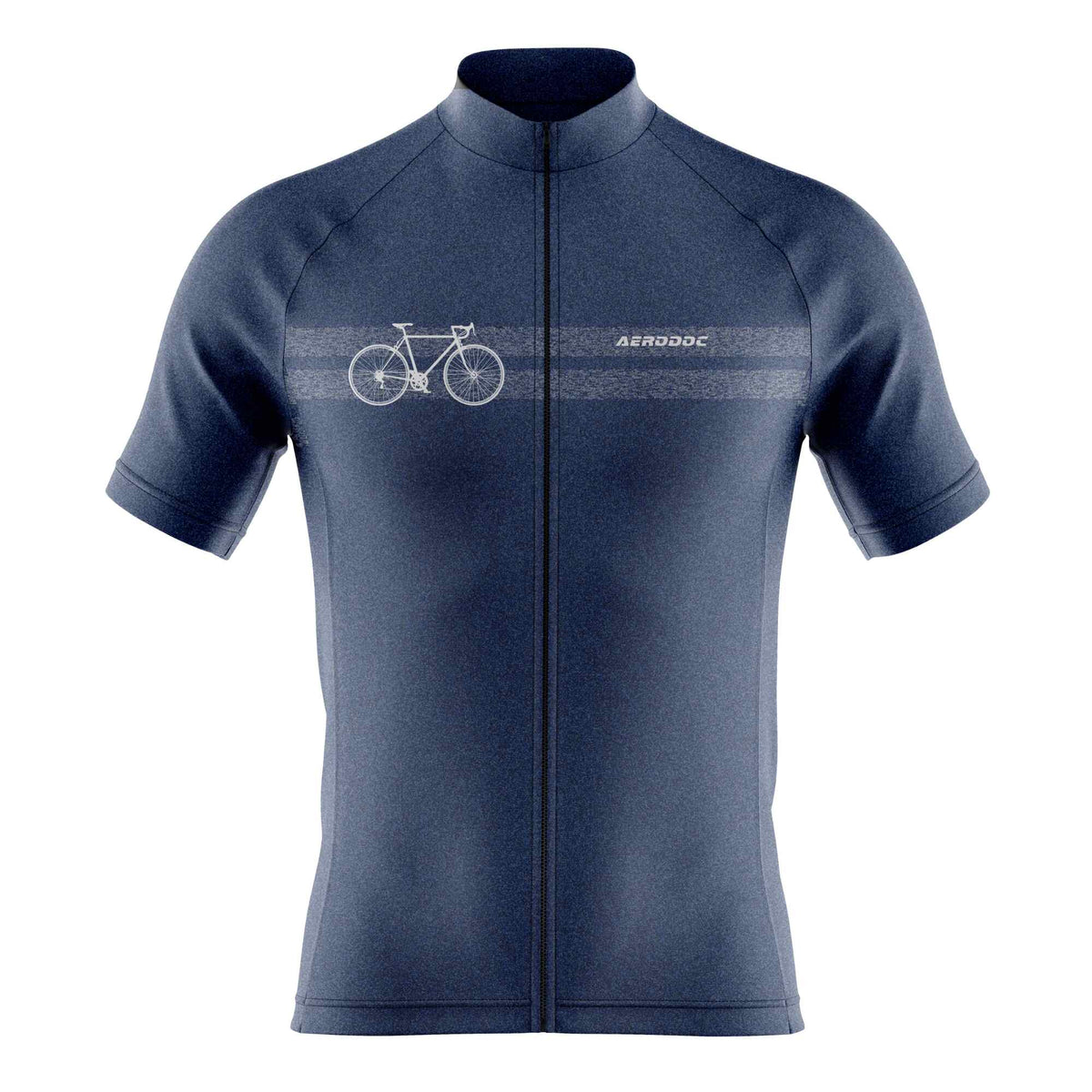 Aerodoc Horizon Blue Men's Cycling Jersey – Full & Half Sleeves, Performance Cycling Apparel