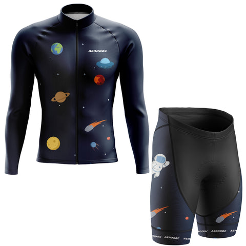 Aerodoc Orbit Runner Cycling Jersey – Half & Full Sleeves, Matching Bib & Non-Bib Shorts