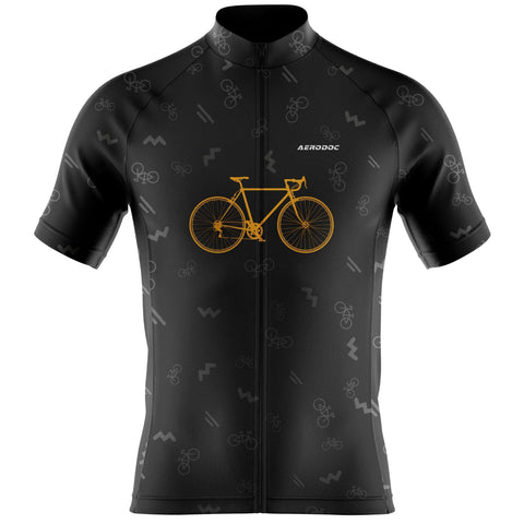 Bike Graphic Cycling Jersey -Men's and Women's Aerodynamic & Breathable