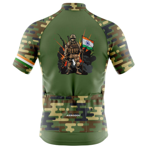 Indian Army Camouflage Cycling Jersey – Half & Full Sleeves, Matching Bib & Non-Bib Shorts