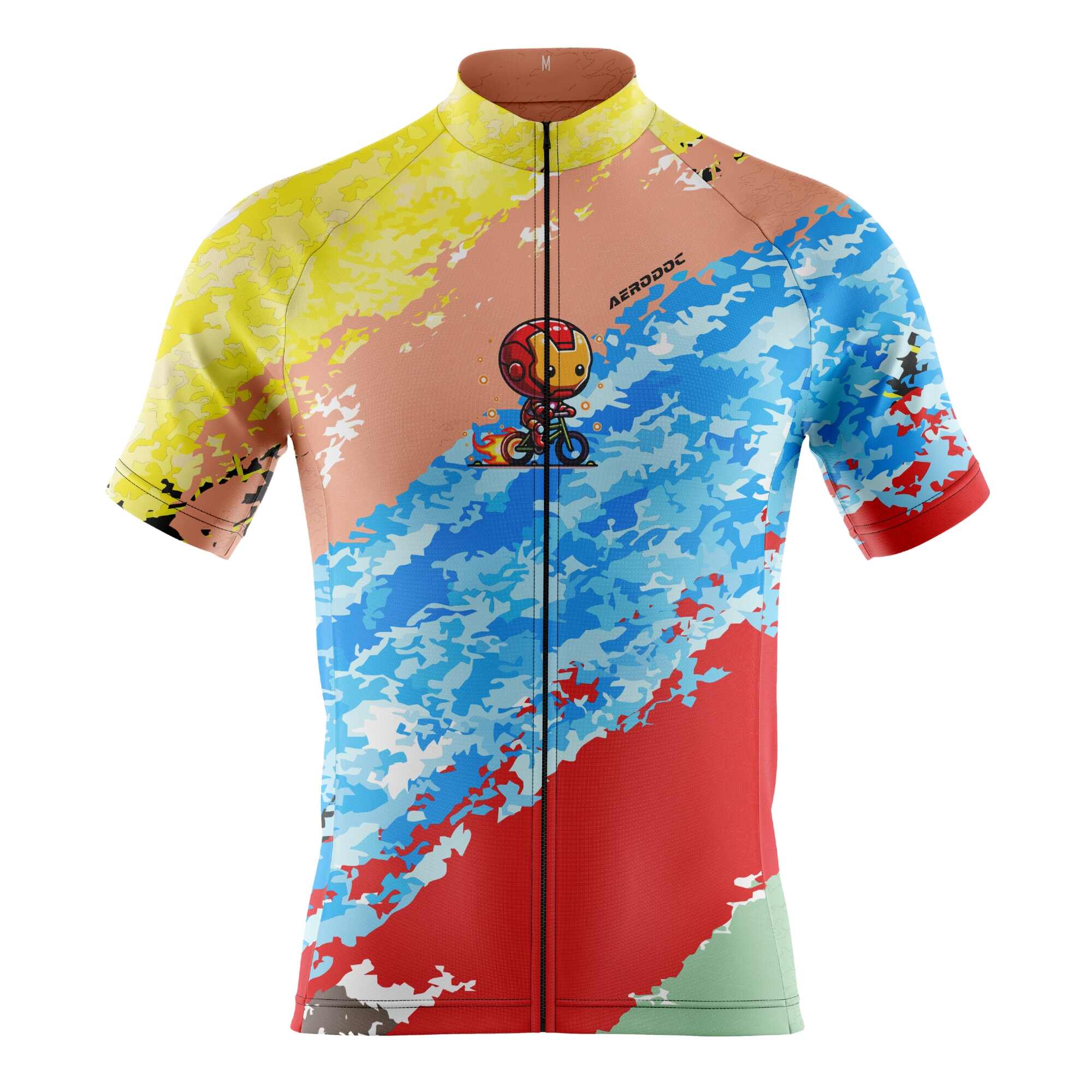 Aerodoc Flash Rider Cycling Jersey - Half & Full Sleeves, Matching Bib & Non-Bib Shorts