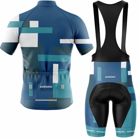 Aerodoc GeoPulse Cycling Jersey – Performance Gear for Road Bike & MTB - Half & Full Sleeves, Matching Bib & Non-Bib Shorts