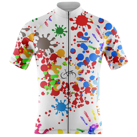 Color Spree Cycling Jersey – Half & Full Sleeves, Matching Bib & Non-Bib Shorts