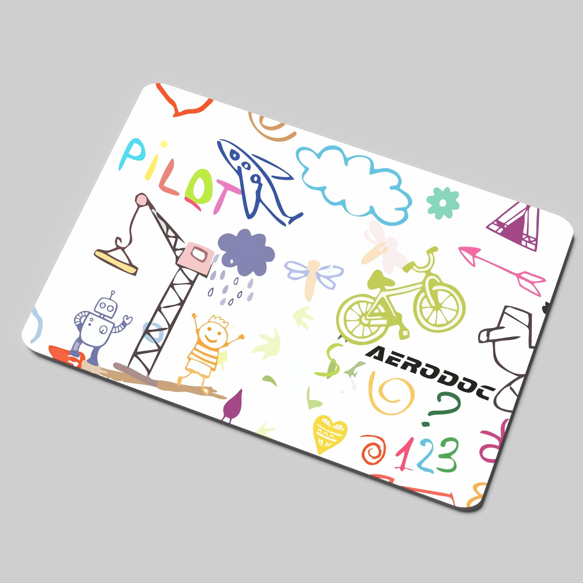 Glide in Style: Mouse Pad Inspired by Aerodoc Jersey Printing Design