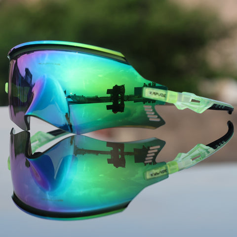 KAPVOE 1Lens Sunglasses Ideal for Cycling, Cricket, Running and More