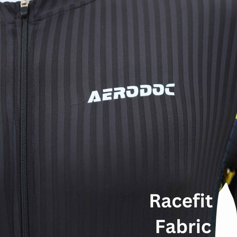 Aerodoc BlackBolt Cycling Jersey – Full & Half Sleeves Lightweight, Breathable, and Stylish