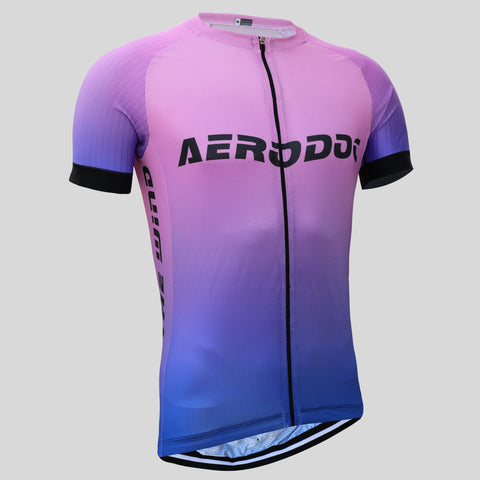 Windflare Lavender Cycling Jersey Premium Aerodoc with Back Zipper and Power Band