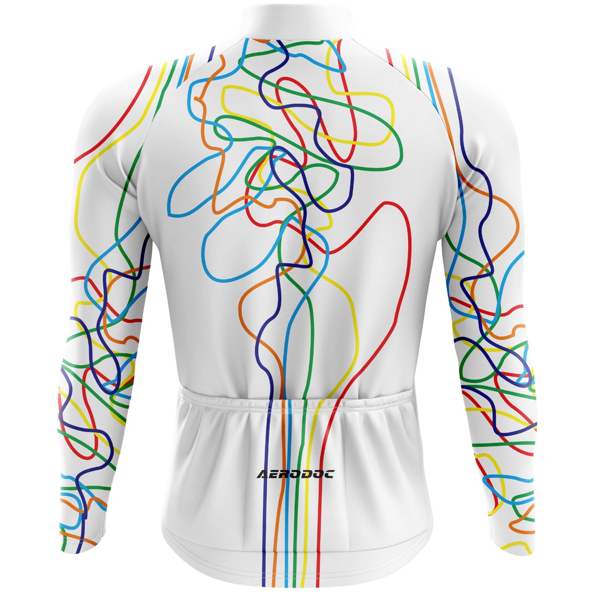 Aerodoc Cyclone Threads Design Cycling Jersey - Half & Full Sleeves, Matching Bib & Non-Bib Shorts