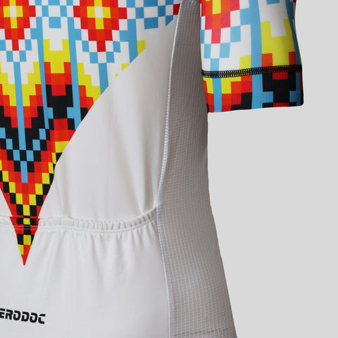 Aerodoc Prism Men’s Quick-Dry Cycling Jersey & Lightweight Power Band Bib Shorts