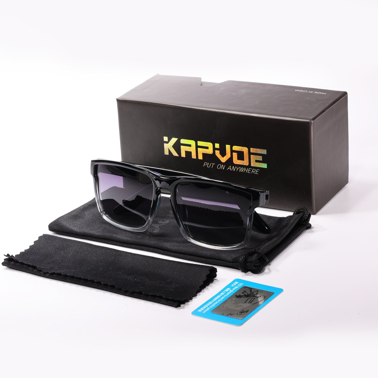 Kapvoe Fashion Sunglasses for Men and Women Polarized Eyewear UV400