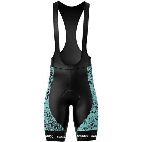 "Aerodoc Aero Chaos Bib Shorts – High-Performance Cycling Shorts with Gel Padding"