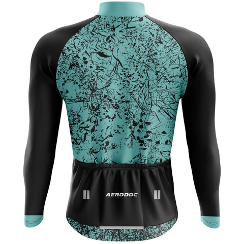 "Aero Chaos Cycling Jersey Back View – Lightweight & Ventilated for Maximum Comfort"