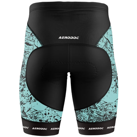 "Aero Chaos Bib Shorts Material – Stretchable, Sweat-Wicking & Anti-Slip Power Band"