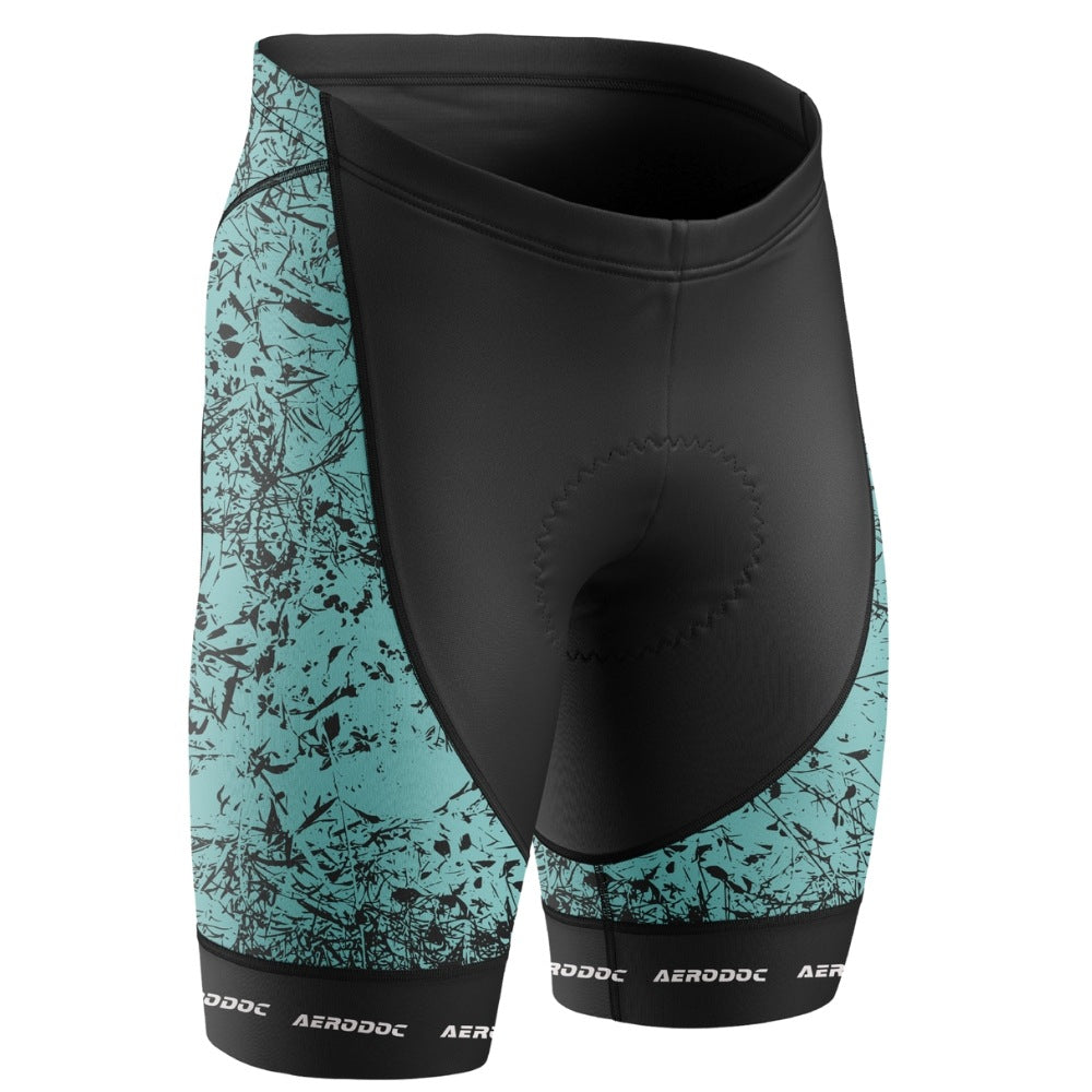 "Aerodoc Aero Chaos Bib Shorts – High-Performance Cycling Shorts with Gel Padding"