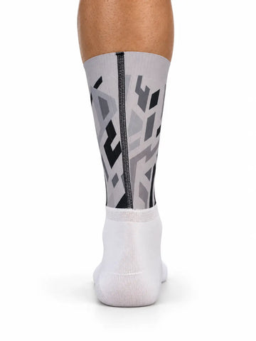 Stealth Flow Mid Calf Cycling Socks – Breathable Performance Aero Socks