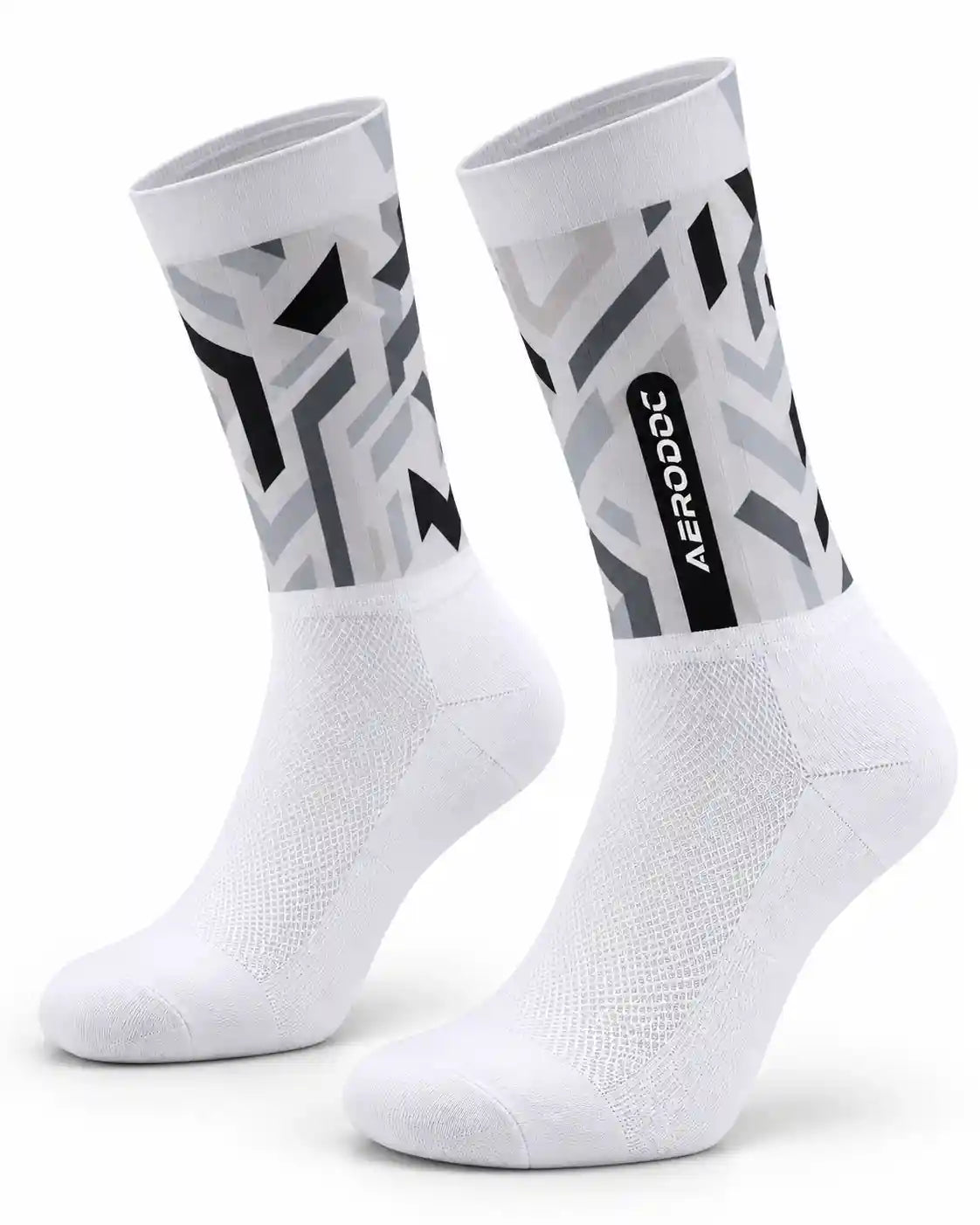 Stealth Flow Mid Calf Cycling Socks – Breathable Performance Aero Socks