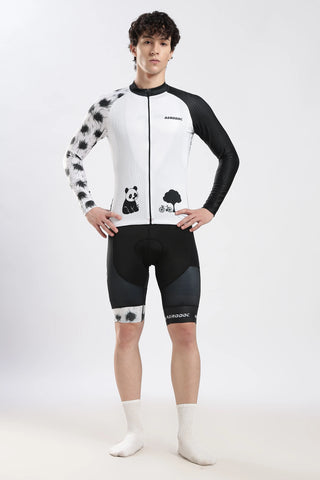 Fierce Zen Panda Cycling Kit – Racefit Jersey & Bib Shorts Set