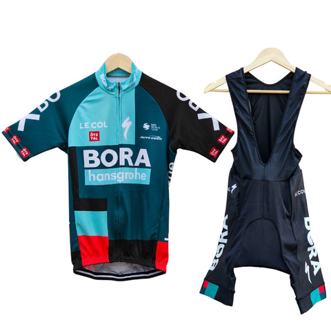 Bora Hansgrohe Green 2022 Cycling jersey Pro Bicycle Team Cycling Bib Shorts and Full/Half Sleeve GelPad