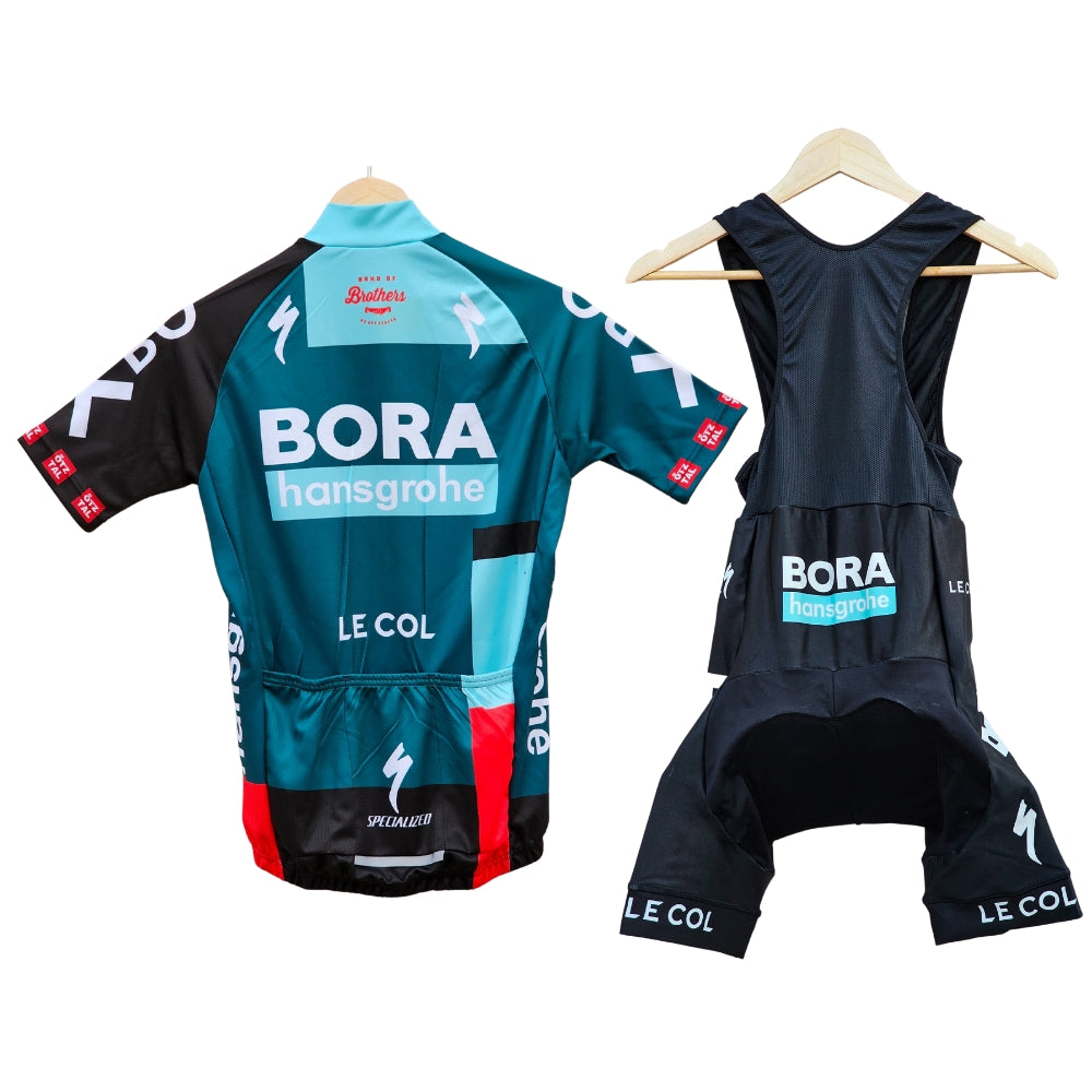 Bora Hansgrohe Green 2022 Cycling jersey Pro Bicycle Team Cycling Bib Shorts and Full/Half Sleeve GelPad