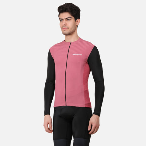 Equator Men’s Cadillac Pink Racefit Power Dry Cycling Race Fit Cycling Jersey